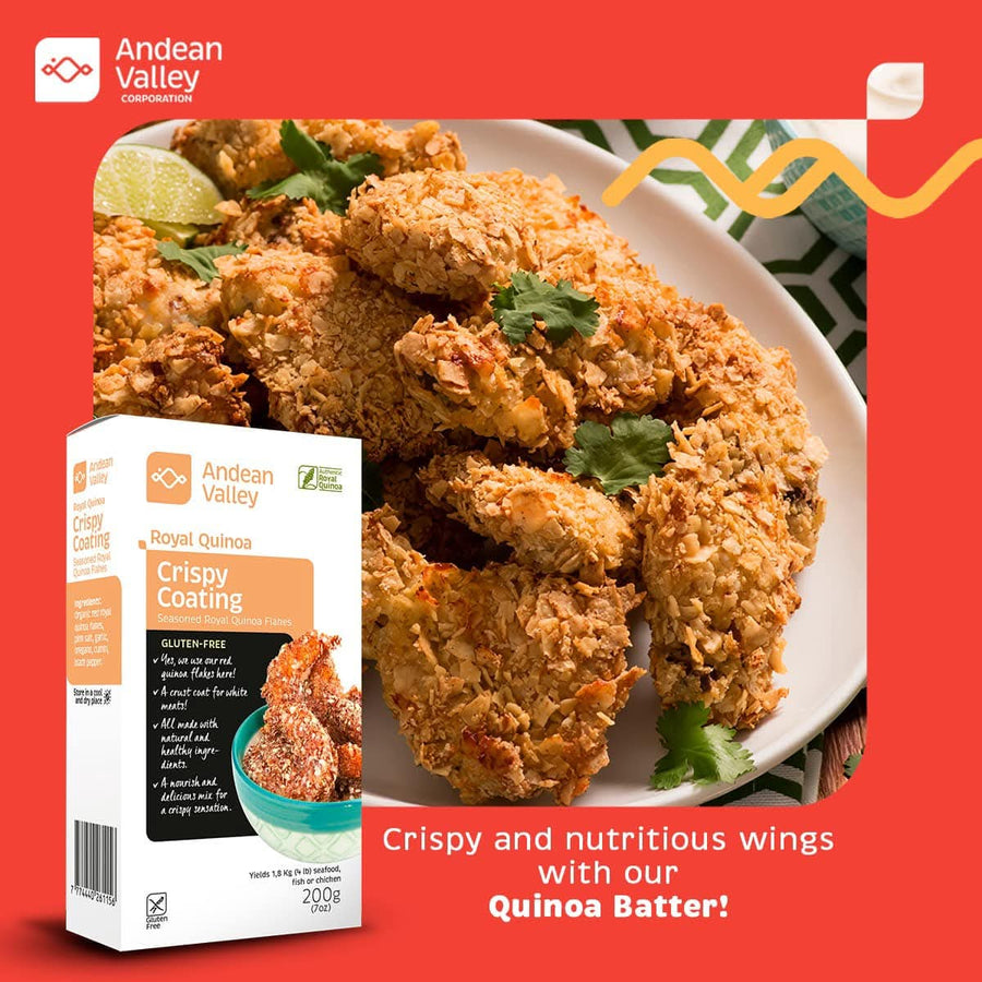 Royal Quinoa Crispy Coating