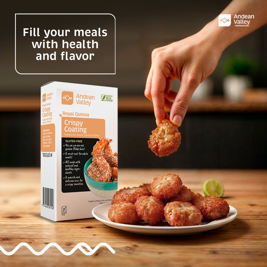 Royal Quinoa Crispy Coating